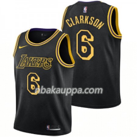 Los Angeles Lakers Jordan Clarkson 6 Nike City Edition Pelipaidat Swingman - Miesten